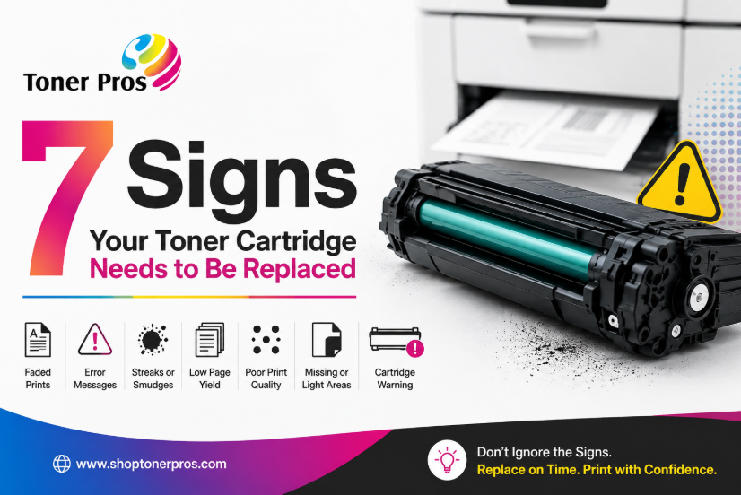 7 Signs Your Toner Cartridge Needs to Be Replaced