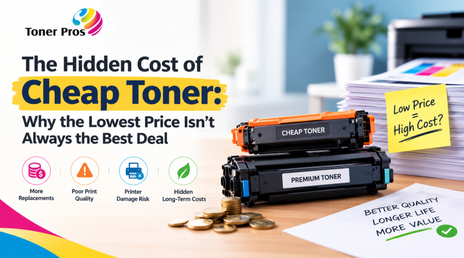 The Hidden Cost of Cheap Toner: Why the Lowest Price Isn't Always the Best Deal
