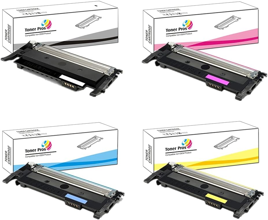 Toner Pros (TM) Remanufactured Toner Cartridge Replacement for HP 116A W2060A W2061A W2062A W2063A for HP Color Laser 150A 150nw MFP178nw 179fnw (4 Color Pack)