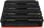 Toner Pros (TM) Remanufactured High Yield Toner Replacement for HP 201A BCYM l Laserjet Toner Cartridge Set CF400A, CF401A, CF402A, CF403A- for HP Laserjet M274 M277 / MFP M277dw/ Laserjet Pro M252