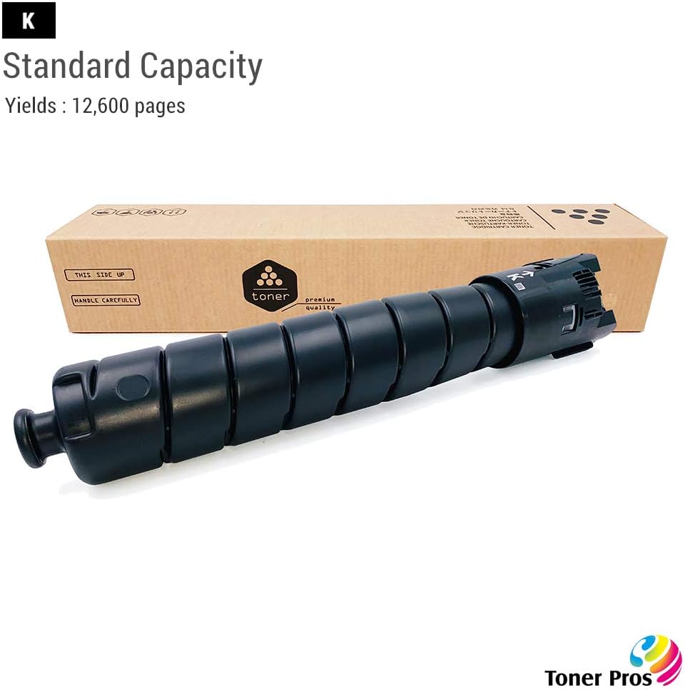 Toner Pros (TM) Remanufactured [Standard Capacity] Toner for Xerox Versalink C8000 Printer (4 Color Pack) - Black 12,600 and Colors 7,600 Pages (106R04037, 106R04034, 106R04035, 106R04036)