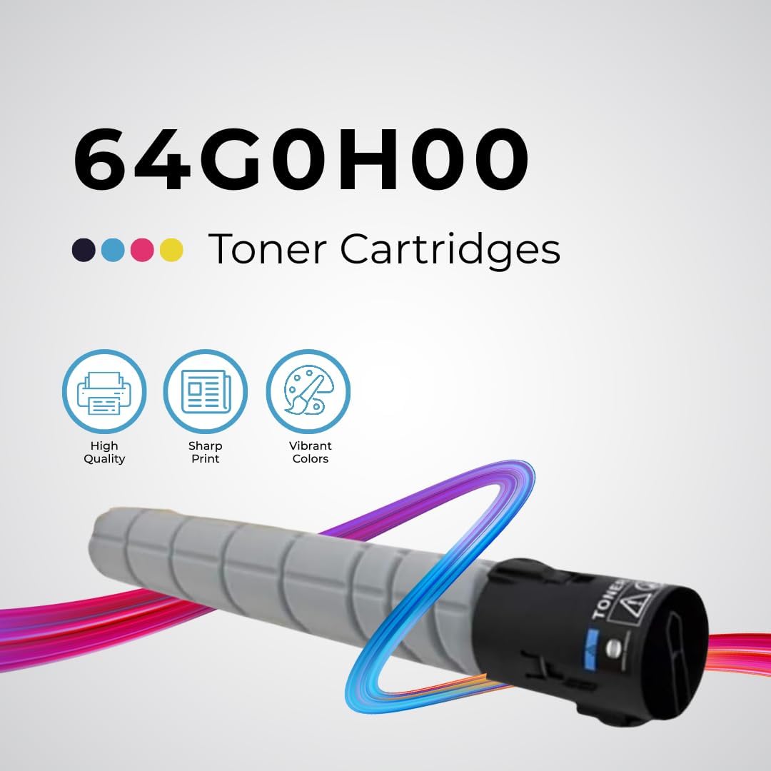 High Yield Compatible Black Toner Cartridge for Lexmark MX910 MX911 MX912 Printer - 32,500 Pages