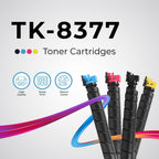 Toner Pros Compatible Replacement Toner Cartridge for Kyocera TK-8377 – High Yield Black TK-8377K, Cyan TK-8377C, Magenta TK-8377M, Yellow TK-8377Y – for TASKalfa 3554ci Printer – 4-Pack Brand: Toner Pros