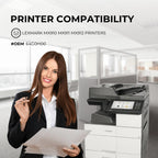 High Yield Compatible Black Toner Cartridge for Lexmark MX910 MX911 MX912 Printer - 32,500 Pages