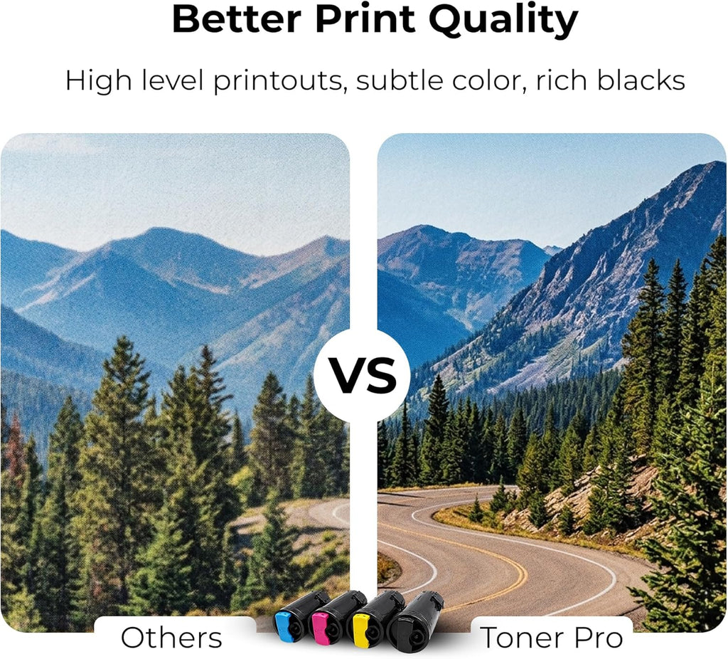 TONER PROS Remanufactured Xerox Versalink 106R03900, 106R03901, 106R03902, 106R03903 Toner Cartridge - Extra High Yield, Replacement for C600 C605 Printer - 4 Color Pack KCMY