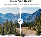 TONER PROS Remanufactured Xerox Versalink 106R03900, 106R03901, 106R03902, 106R03903 Toner Cartridge - Extra High Yield, Replacement for C600 C605 Printer - 4 Color Pack KCMY