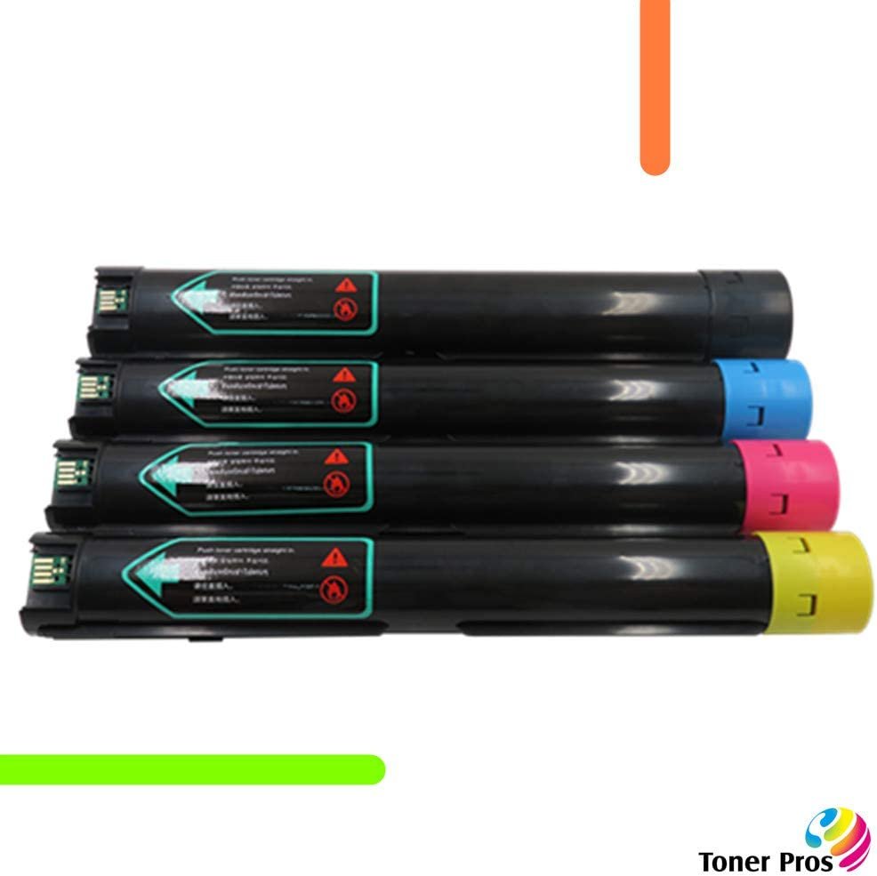 4 Color Pack Remanufactured Toner Replacement for Xerox Versalink C7020/C7025/C7030 Printer - Black 16,100 & Colors 9,800 Pages