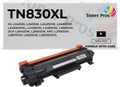 Toner Pros Black High Yield Printer Toner Cartridge compatiable with TN830XL - Print up to 3,000 Pages, , Printers - Works with HL-L2460DW, DCP-L2640DW, MFC-L2820DW
