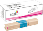 Toner Pros (TM) Compatible Toner for Oki Okidata C332dn C332 MC363dn MC363 (4-Color Pack) - Black 3,500 and Colors 3,000 Pages