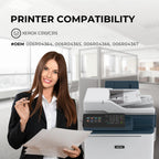 [High Capacity Remanufactured Toner Cartridge Replacement (006R04364 006R04365 006R04366 006R04367) for Xerox C310, C315 Printer (Black 8,000 & Color 5,500 Pages)