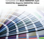 Toner Pros Remanufactured Extra High Yield Toner Cartridge for Xerox VersaLink C7020, C7025, C7030 Printers – 4 Pack (106R03737, 106R03738, 106R03739, 106R03740), Black 23,600 & Color 16,500 Pages