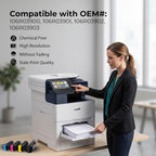 TONER PROS Remanufactured Xerox Versalink 106R03900, 106R03901, 106R03902, 106R03903 Toner Cartridge - Extra High Yield, Replacement for C600 C605 Printer - 4 Color Pack KCMY