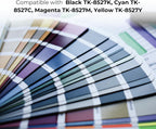 Toner Pros Replacement TK-8527 Toner Cartridge - Compatible for Kyocera TASKalfa 3552ci 3553ci 4052ci 4053ci Color Printers, 4-Color Pack KCMY - Yield 30,000 Black & 20,000 Colors Pages