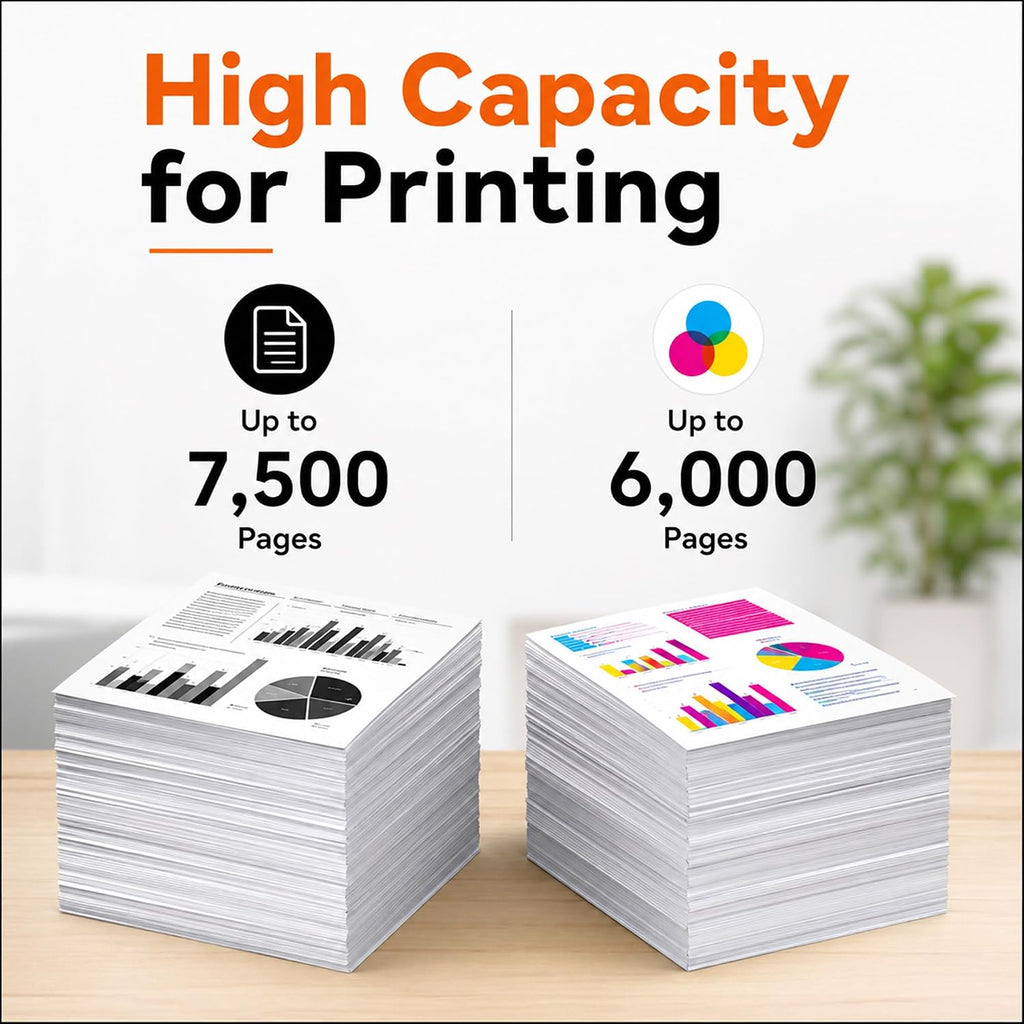Toner Pros 414X Toner Cartridges 4-Color-Pack, Replacement for W2020X, W2021X, W2022X, W2023X, Compatible with HP MFP M479fdw LaserJet Pro M454dw M454dn M480f M455dn Printers