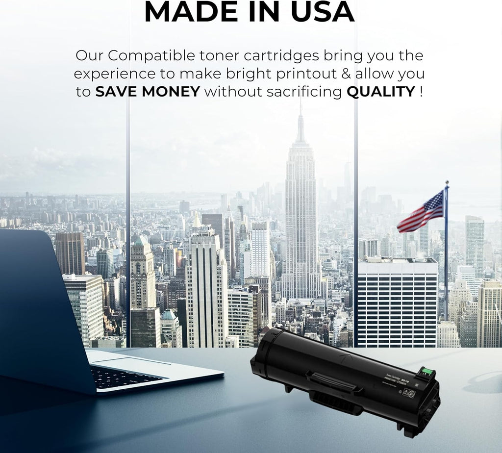 Toner Pros Remanufactured (Standard Capacity) Toner Replacement for Xerox Versalink 106R03940 (Pages Yield: 10,300 Pages) Black Toner for Xerox Versalink B600 / B605 / B610 / B615 Printers