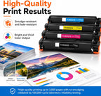 Toner Pros 414X Toner Cartridges 4-Color-Pack, Replacement for W2020X, W2021X, W2022X, W2023X, Compatible with HP MFP M479fdw LaserJet Pro M454dw M454dn M480f M455dn Printers