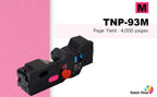 Toner Pros Compatible TNP-93 (TNP93) Toner Cartridge (TNP-93K TNP-93C TNP-93Y TNP-93M) for Konica Minolta Bizhub C3125i Printer (Black 6,000 & Color 4,000 Pages)