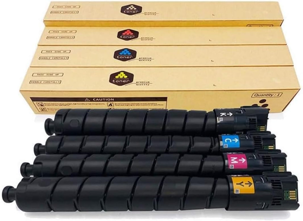 [Extra High Yield] Remanufactured Toner Replacement for Xerox Versalink C9000 Printer (4 Color Pack) - Black 31,400 and Colors 26,500 Pages (106R04074, 106R04075, 106R04076, 106R04077)