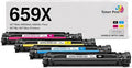 Toner Pros 659X Toner Cartridges Replacement for HP 659X W2010X W2011X W2012X W2013X Toner Cartridge
