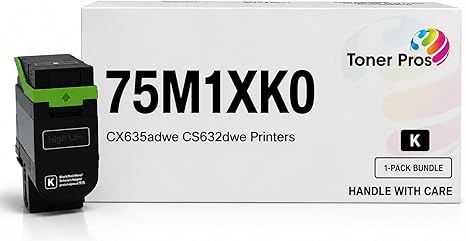 Toner Pros Toner Cartridge Replacement for Lexmark Extra High Yield. Print Extra High 11,700 Yield - Compatible with CX635adwe CS632dwe (Black)