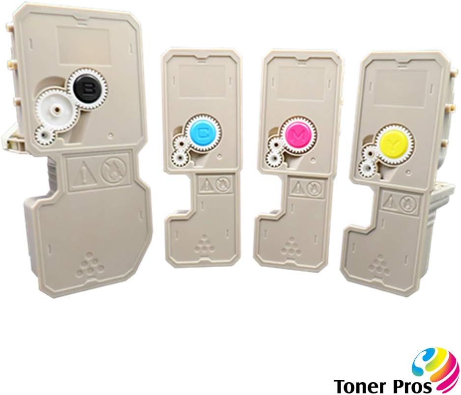 4 Color Pack Compatible Toner Cartridge Replacement for TK-5242 TK5242 Kyocera Ecosys M5526cdw P5026cdw P5026cdn M5526cdn