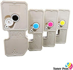 4 Color Pack Compatible Toner Cartridge Replacement for TK-5232 for Kyocera Ecosys P5021cdn P5021cdw M5521cdn M5521cdw - Black 2,600 & Colors 2,200 Pages