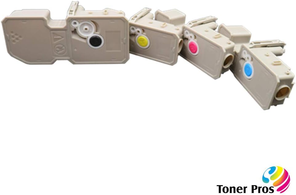 4 Color Pack Compatible Toner Cartridge Replacement for TK-5232 for Kyocera Ecosys P5021cdn P5021cdw M5521cdn M5521cdw - Black 2,600 & Colors 2,200 Pages