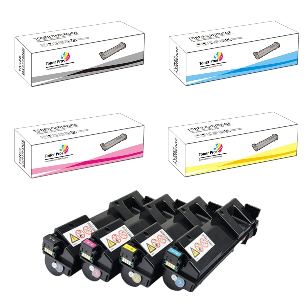 Ricoh SP C360 C361 C360DNw C360SFNw Compatible High Yield Toner Cartridge 4-Color Pack
