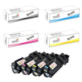 Ricoh SP C360 C361 C360DNw C360SFNw Compatible High Yield Toner Cartridge 4-Color Pack