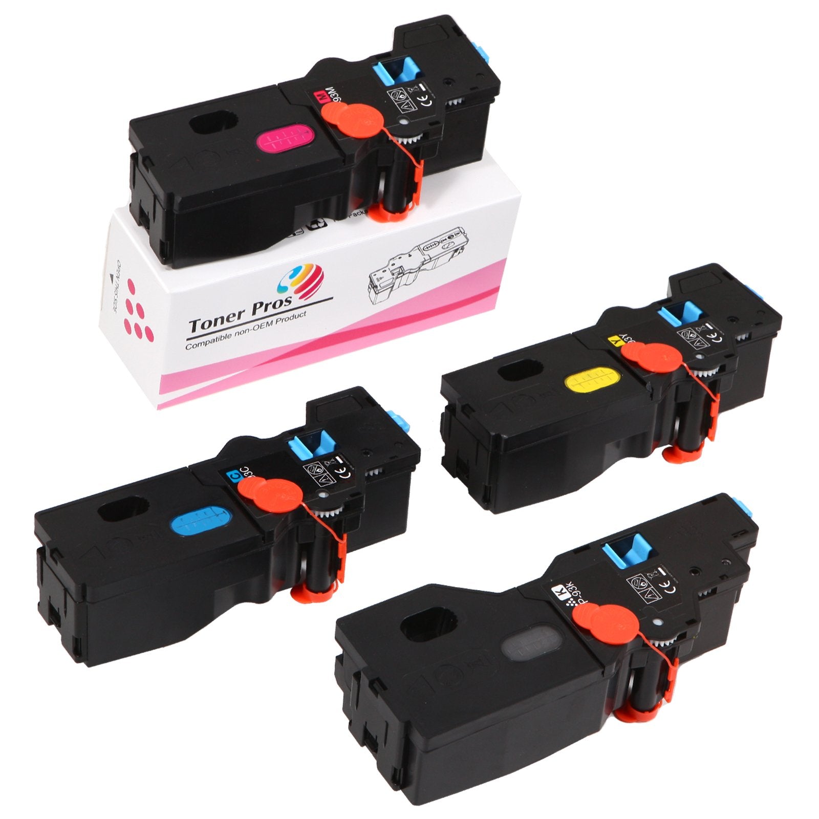 Compatible TNP-92 (TNP92) Toner Cartridge (TNP-92K TNP-92C TNP-92Y TNP-92M) for Konica Minolta Bizhub C3120i Printer (Black 6,000 & Color 4,000 Pages)