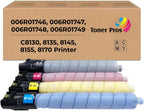 4 Color Pack Remanufactured Toner Replacement for Xerox AltaLink C8130, 8135, 8145, 8155, 8170 Printer - Black 36,000 & Colors 21,000 Pages