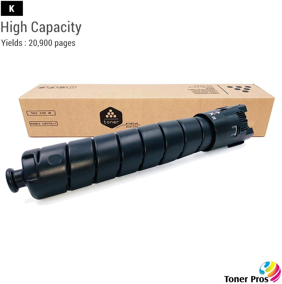 [Extra High Capacity] 4 Color Pack Remanufactured Toner for Xerox Versalink C8000 Printer - Black 20,900 and Colors 16,500 Pages