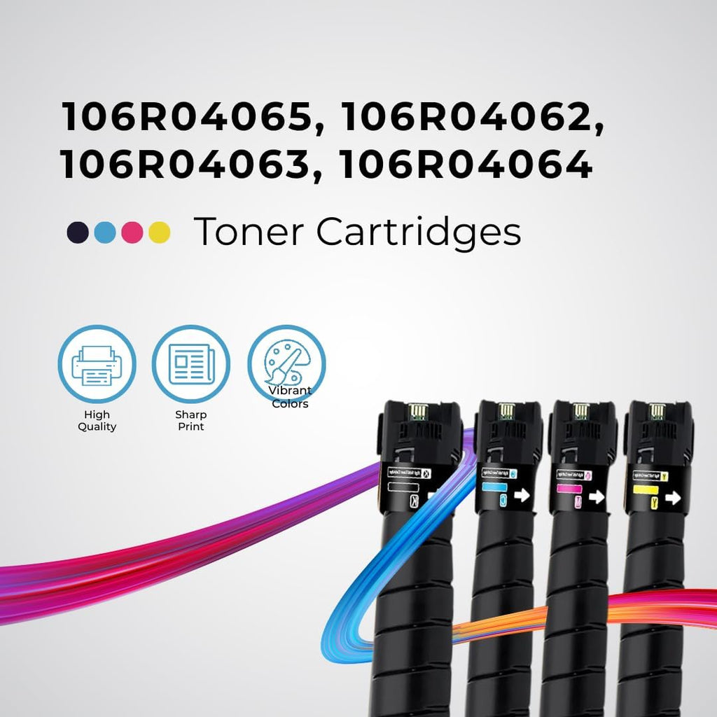 [Standard Capacity] 4 Color Pack Remanufactured Toner Replacement for Xerox Versalink C9000 Printer - Black 18,900 & Colors 12,300 Pages